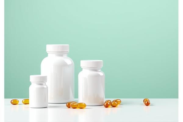 Arrangement of diverse nutritional supplements and vitamins