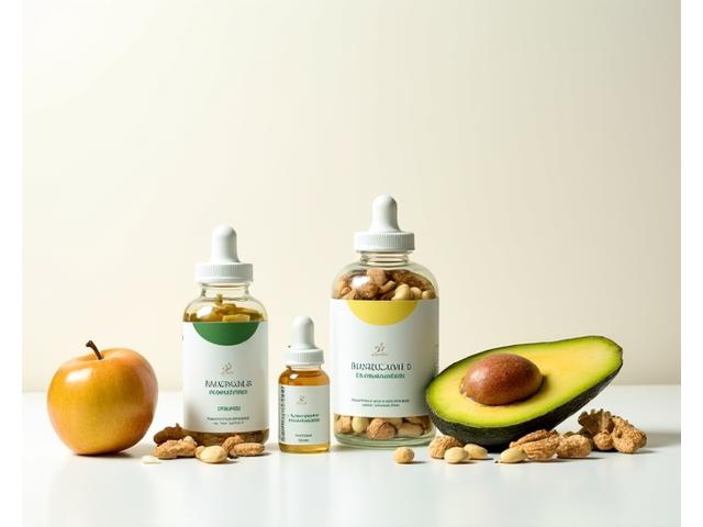 Vitamins and healthy snacks, representing vetted product recommendations
